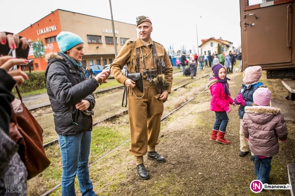 Pociąg Niepodległości w Limanowej - zdjęcie 7
