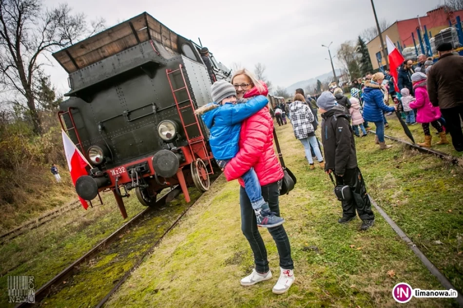 Pociąg Niepodległości w Limanowej - zdjęcie 15