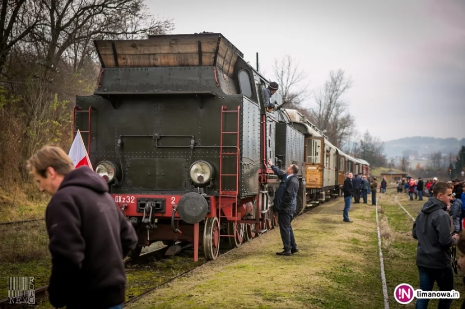 Pociąg Niepodległości w Limanowej - zdjęcie 20