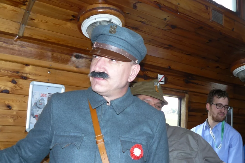 W tych wagonach jechał sam Józef Piłsudski! Pociąg wolności - zdjęcie 1