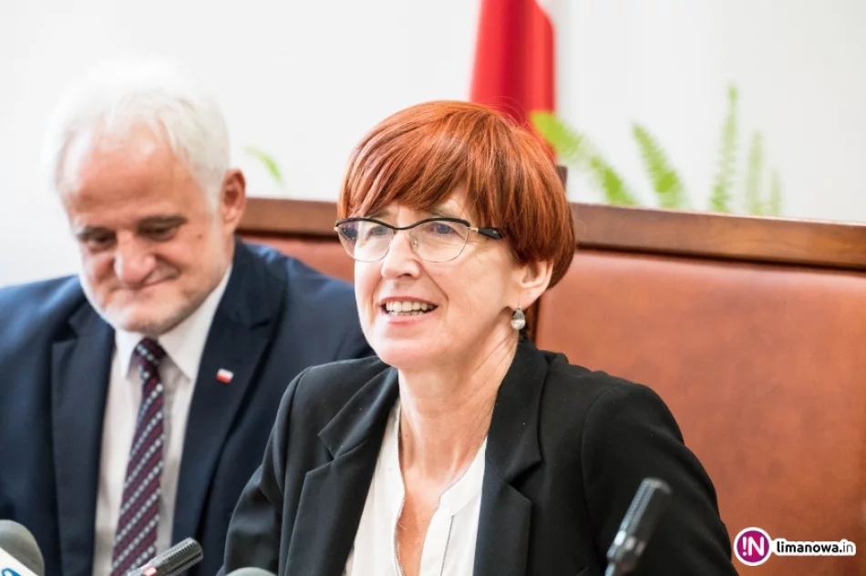 Minister Elżbieta Rafalska w Limanowej - zdjęcie 2