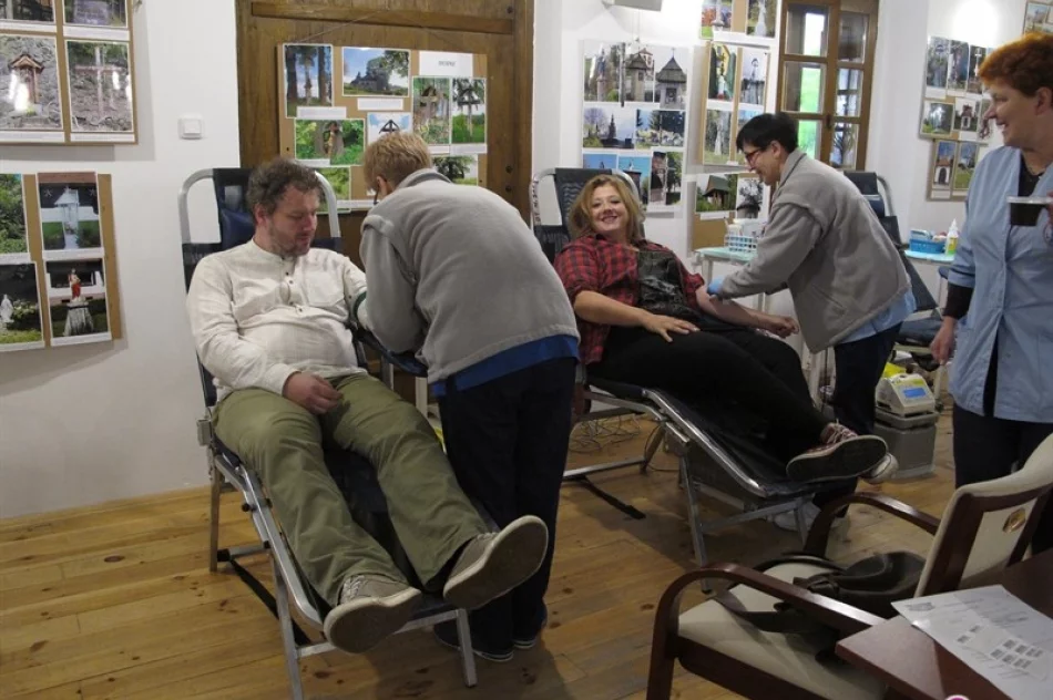 W Muszynie polała się krew. Kolejna akcja krwiodawstwa - zdjęcie 3