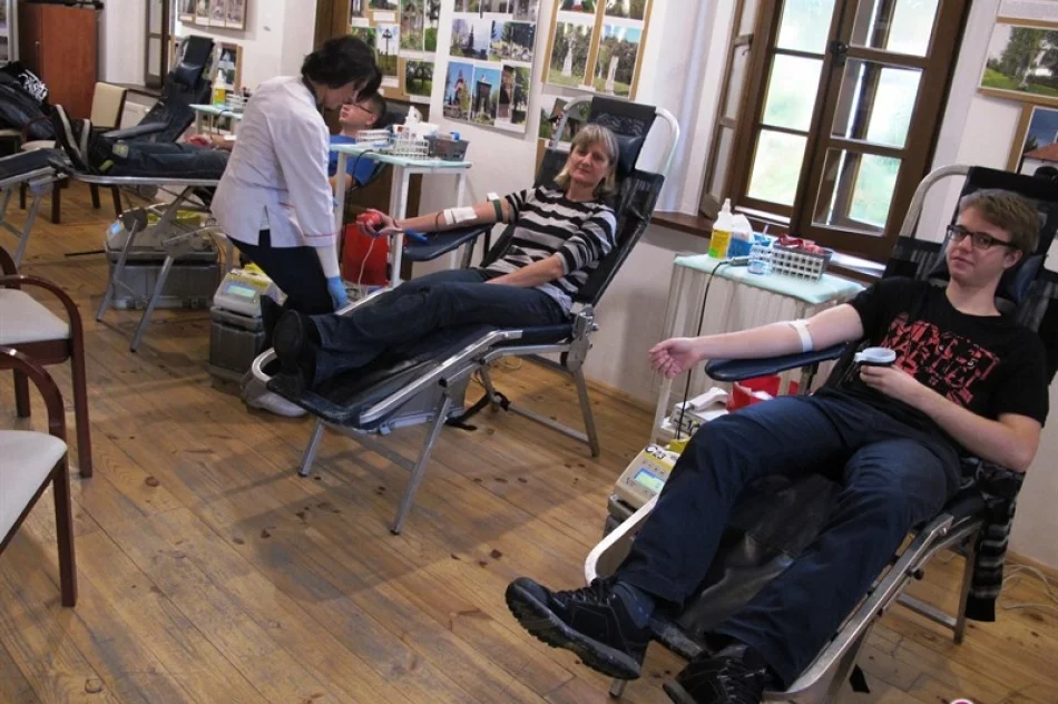 W Muszynie polała się krew. Kolejna akcja krwiodawstwa - zdjęcie 6