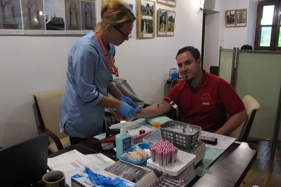 W Muszynie polała się krew. Kolejna akcja krwiodawstwa - zdjęcie 13