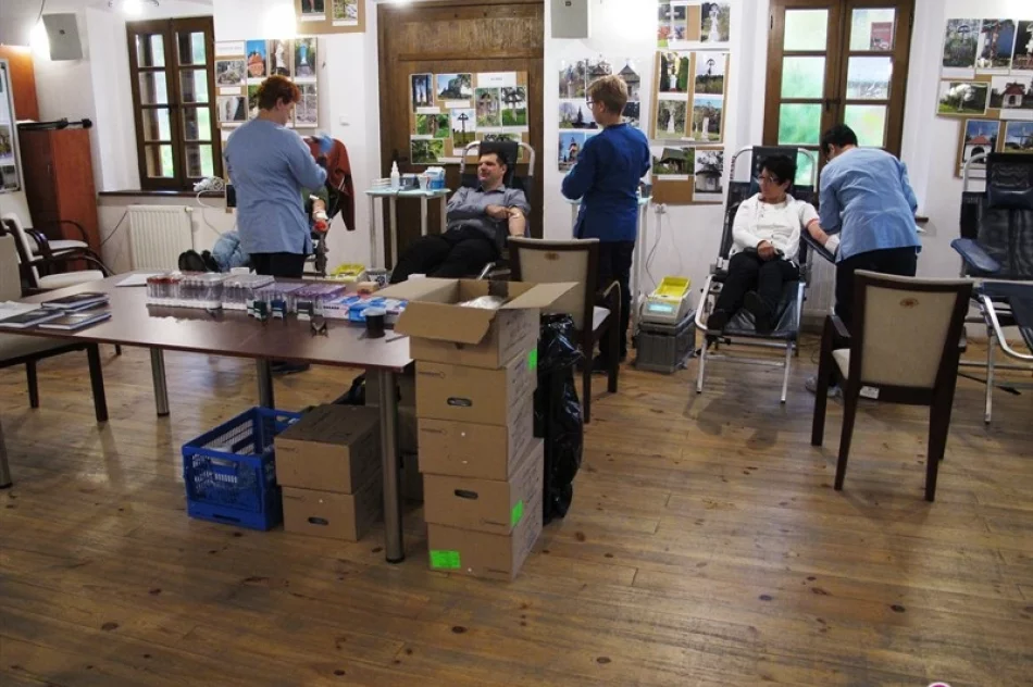 W Muszynie polała się krew. Kolejna akcja krwiodawstwa - zdjęcie 14