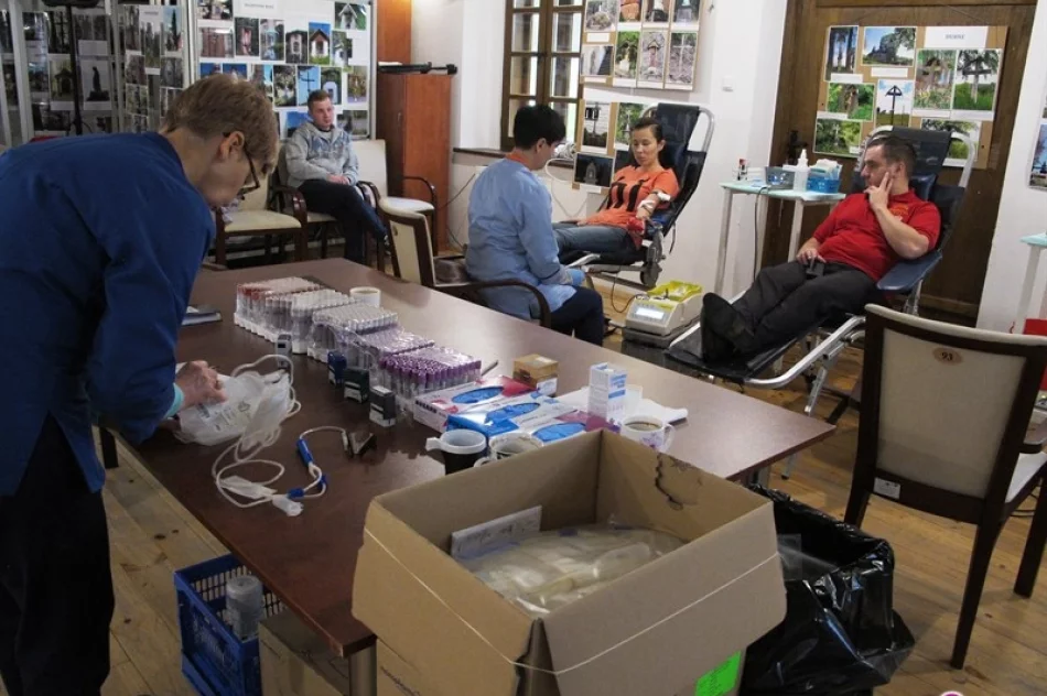 W Muszynie polała się krew. Kolejna akcja krwiodawstwa - zdjęcie 17