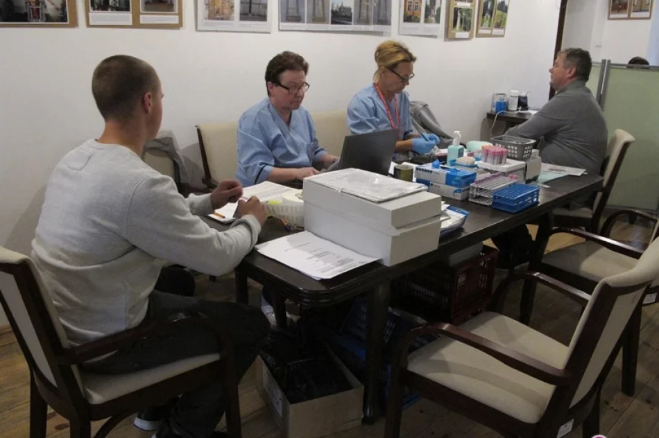 W Muszynie polała się krew. Kolejna akcja krwiodawstwa - zdjęcie 18