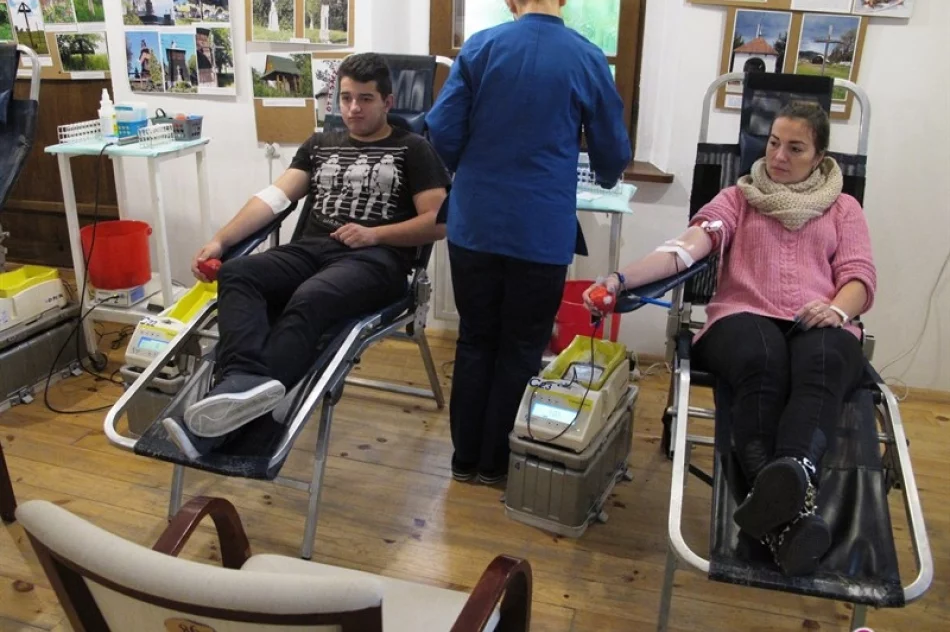 W Muszynie polała się krew. Kolejna akcja krwiodawstwa - zdjęcie 19