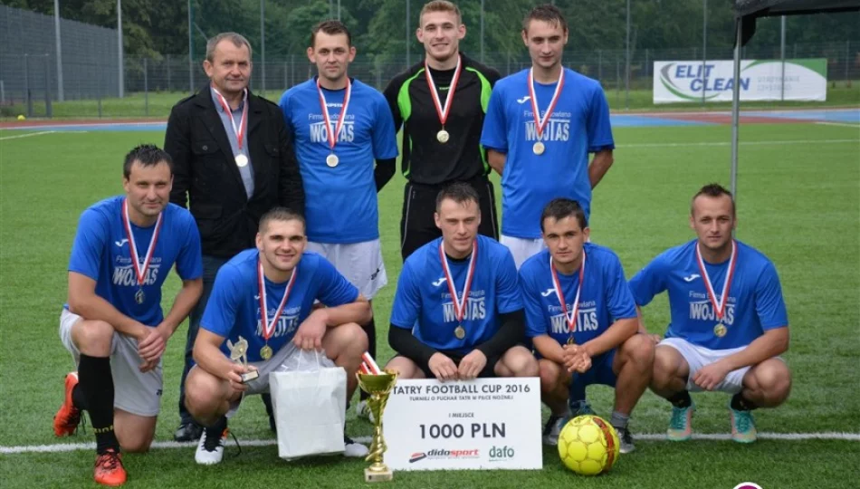 Limanowska firma najlepsza w IV edycji Tatry Football Cup - zdjęcie 1