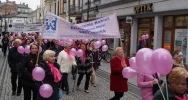 Chcemy zdrowia sądeczanek - VIII Marsz Różowej Wstążki - zdjęcie 2