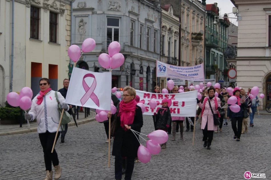 VIII Marsz Różowej Wstążki - zdjęcie 10