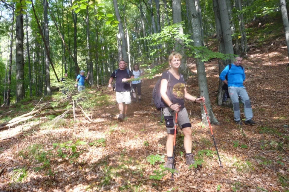 Vyhorlat i Rabia Skała z turystami z Preszowa. Sądeczanie na słowackich szlakach - zdjęcie 3