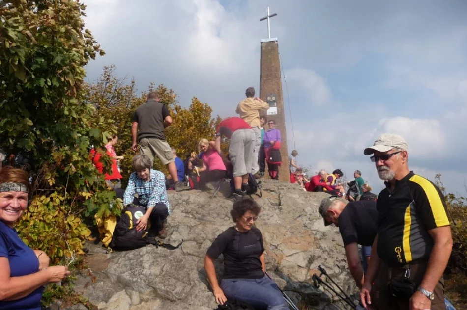 Vyhorlat i Rabia Skała z turystami z Preszowa. Sądeczanie na słowackich szlakach - zdjęcie 6