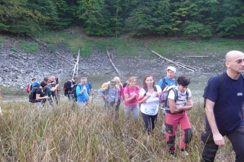 Vyhorlat i Rabia Skała z turystami z Preszowa. Sądeczanie na słowackich szlakach - zdjęcie 10