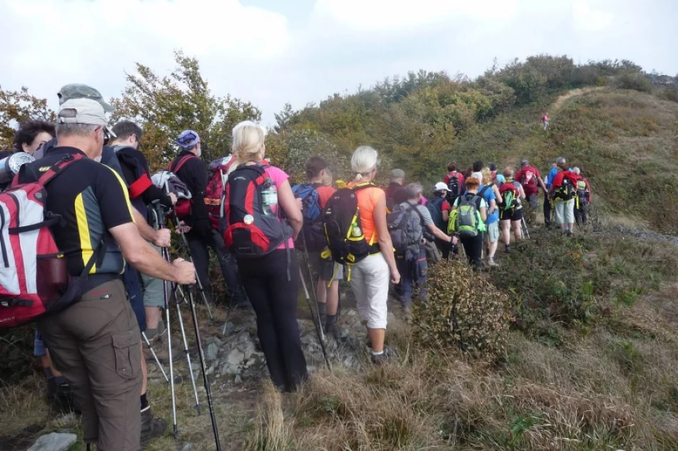 Vyhorlat i Rabia Skała z turystami z Preszowa. Sądeczanie na słowackich szlakach - zdjęcie 11