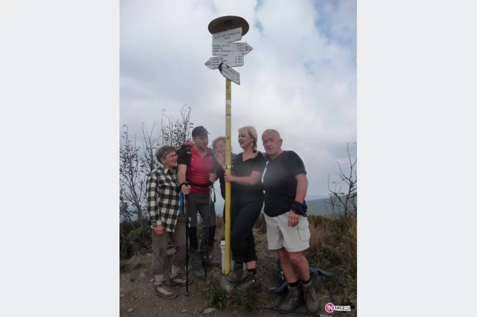 Vyhorlat i Rabia Skała z turystami z Preszowa. Sądeczanie na słowackich szlakach - zdjęcie 13