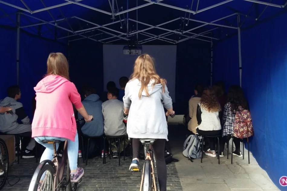 Na rowerach wytwarzali prąd - zdjęcie 6