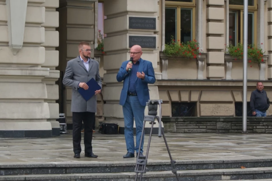 Porzucili samochody dla autobusu - zdjęcie 14