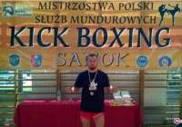 Sądecki policjant mistrzem w Kick-boxingu! - zdjęcie główne