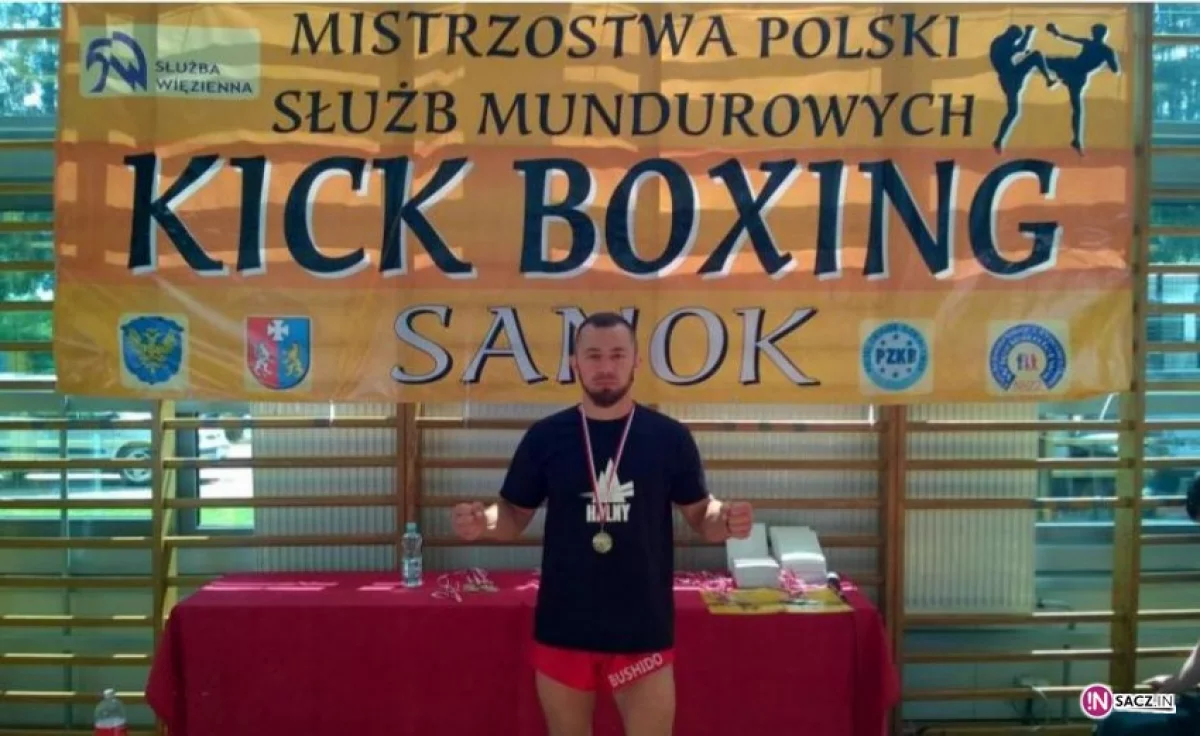 Sądecki policjant mistrzem w Kick-boxingu!