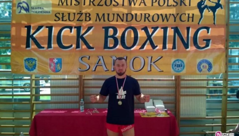 Sądecki policjant mistrzem w Kick-boxingu! - zdjęcie 1