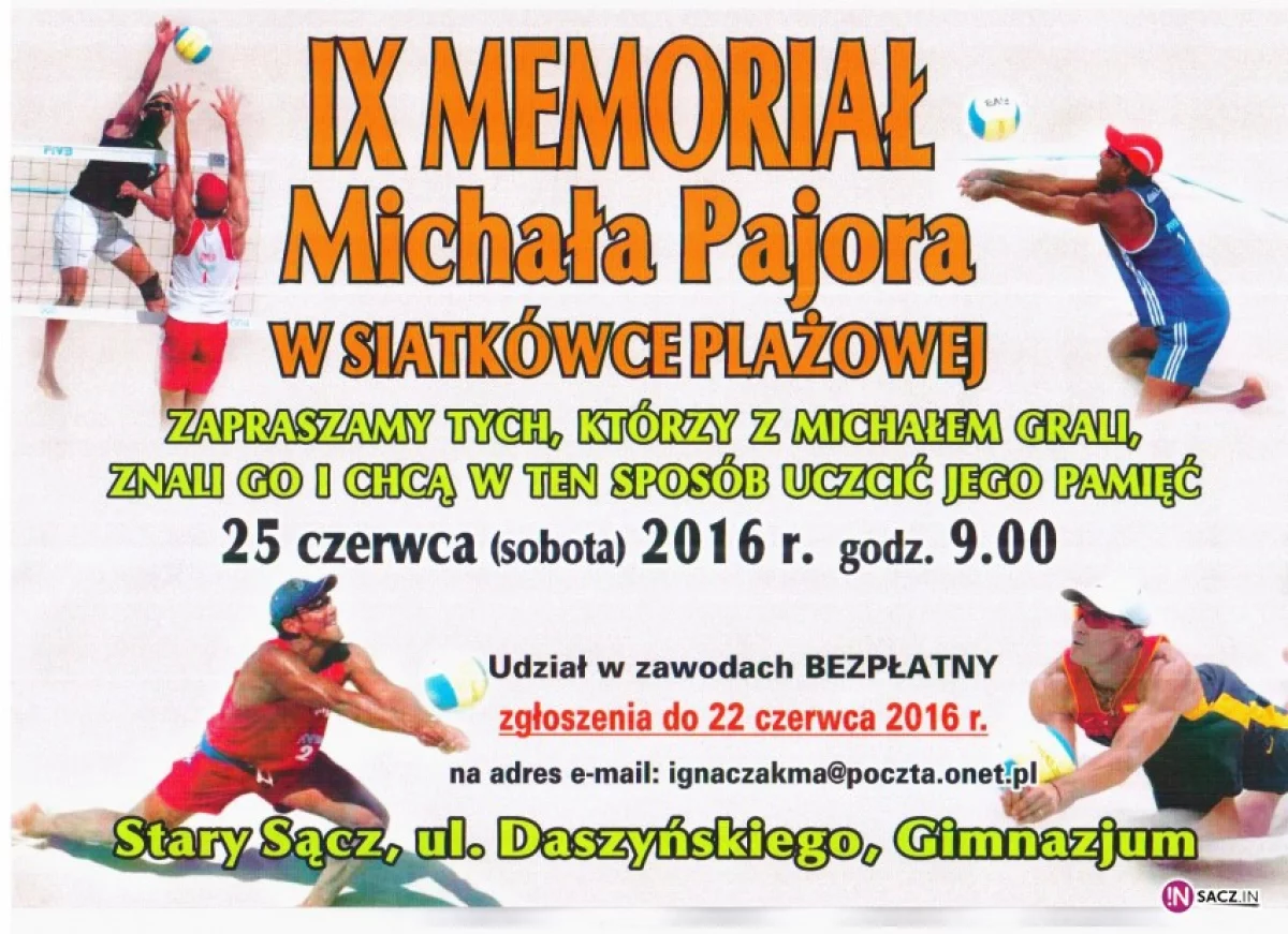 IX Memoriał Michała Pajora