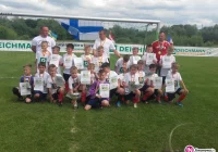 Drużyna żaków Sokoła Słopnice w barwach Finlandii - zdjęcie główne