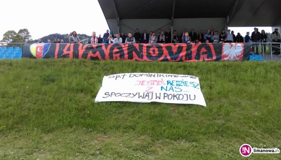 Piękny gest kibiców - uczcili pamięć śp. Dominika Kurczaba - zdjęcie 1