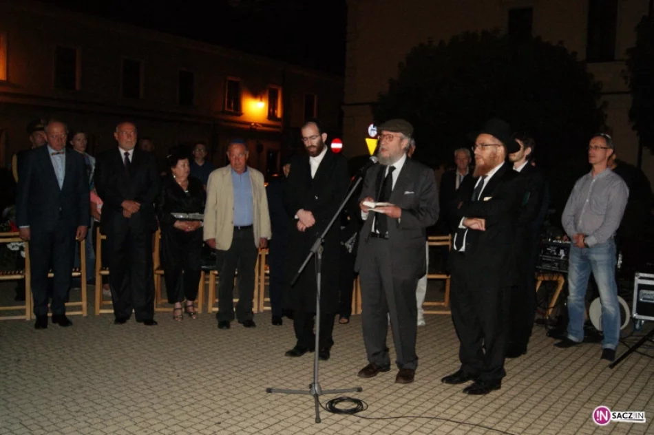 Spotkali się w rodzinnym mieście. Sądeccy Żydzi na Apelu Pamięci w 74. rocznicę likwidacji getta - zdjęcie 4