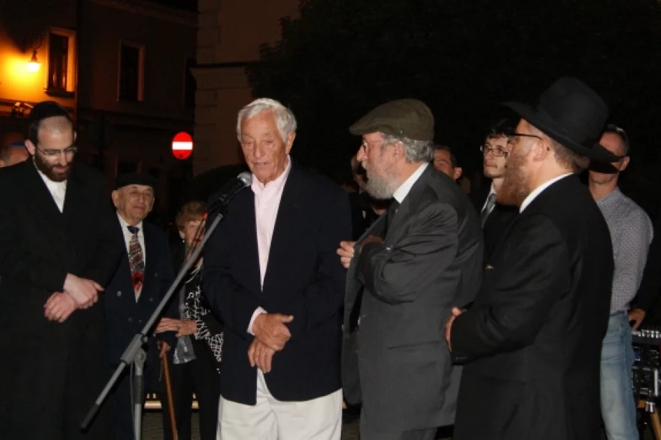 Spotkali się w rodzinnym mieście. Sądeccy Żydzi na Apelu Pamięci w 74. rocznicę likwidacji getta - zdjęcie 7