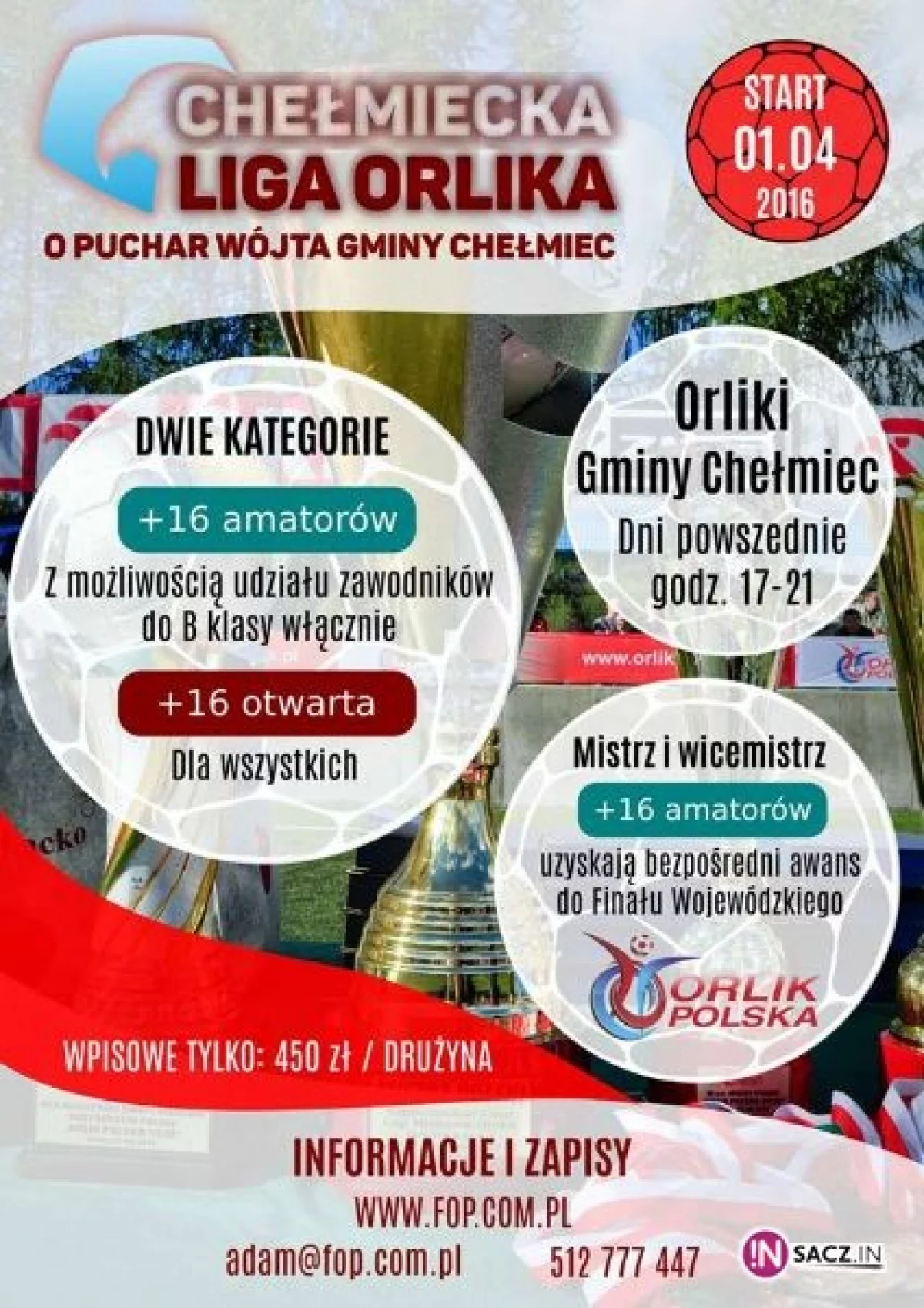 Rusza Chełmiecka Liga Orlika