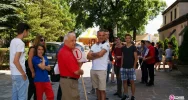 Francuscy  pielgrzymi zwiedzają Nowy Sącz - zdjęcie 1