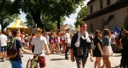 Francuscy  pielgrzymi zwiedzają Nowy Sącz - zdjęcie 2