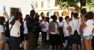 Francuscy  pielgrzymi zwiedzają Nowy Sącz - zdjęcie 3