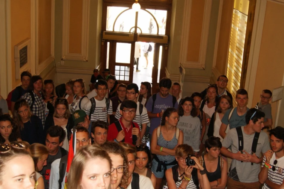 Francuscy pielgrzymi zwiedzają Nowy Sącz - zdjęcie 10