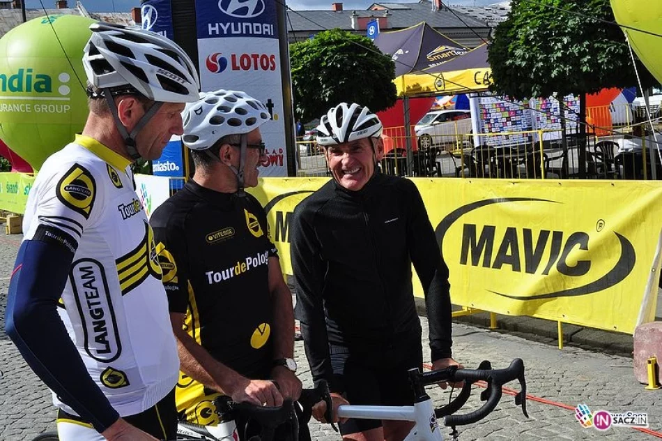 Kolarze Tour de Pologne pożegnali Nowy Sącz! Wystartowali z Rynku - zdjęcie 15