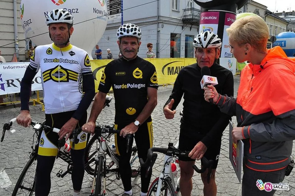 Kolarze Tour de Pologne pożegnali Nowy Sącz! Wystartowali z Rynku - zdjęcie 16