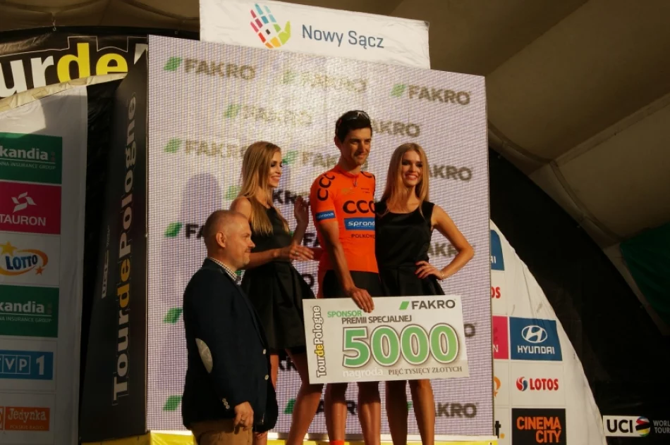 Tak kibicowali sądeczanie. Tour de Pologne w Nowym Sączu! - zdjęcie 5
