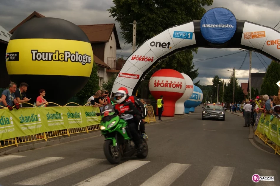 Tak kibicowali sądeczanie. Tour de Pologne w Nowym Sączu! - zdjęcie 17