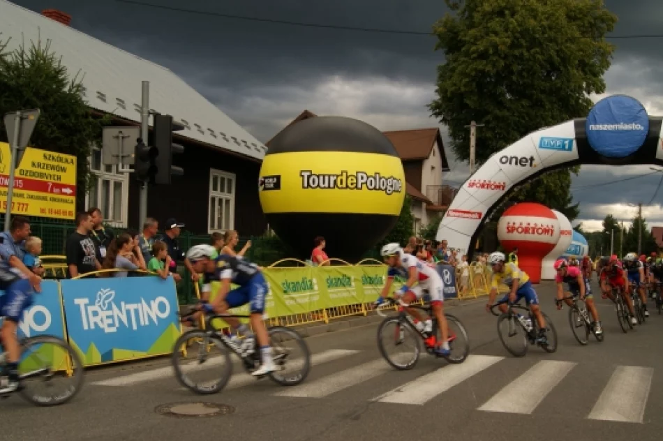 Tak kibicowali sądeczanie. Tour de Pologne w Nowym Sączu! - zdjęcie 20