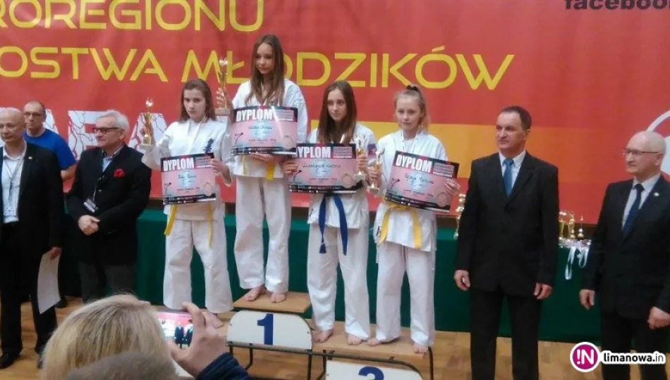 Cztery medale limanowskich karateków - zdjęcie 1