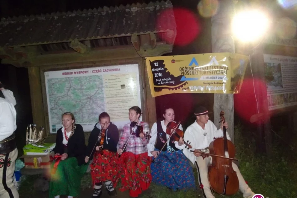 Nocne wyjście na Luboń Wielki - 2016 - zdjęcie 16