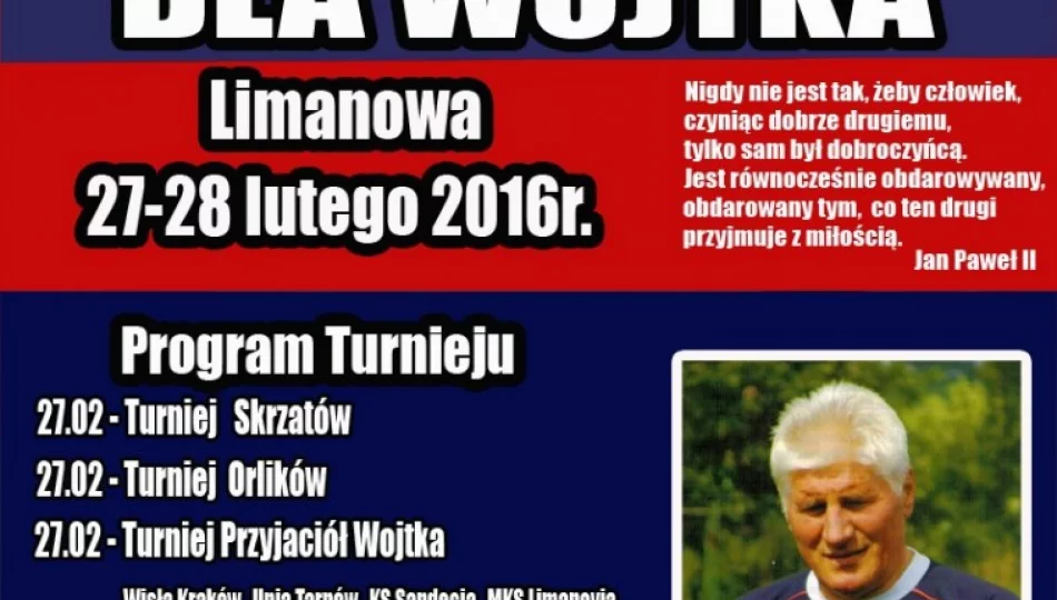 Zbliża się turniej dla Wojciecha Ślęzaka - zdjęcie 1