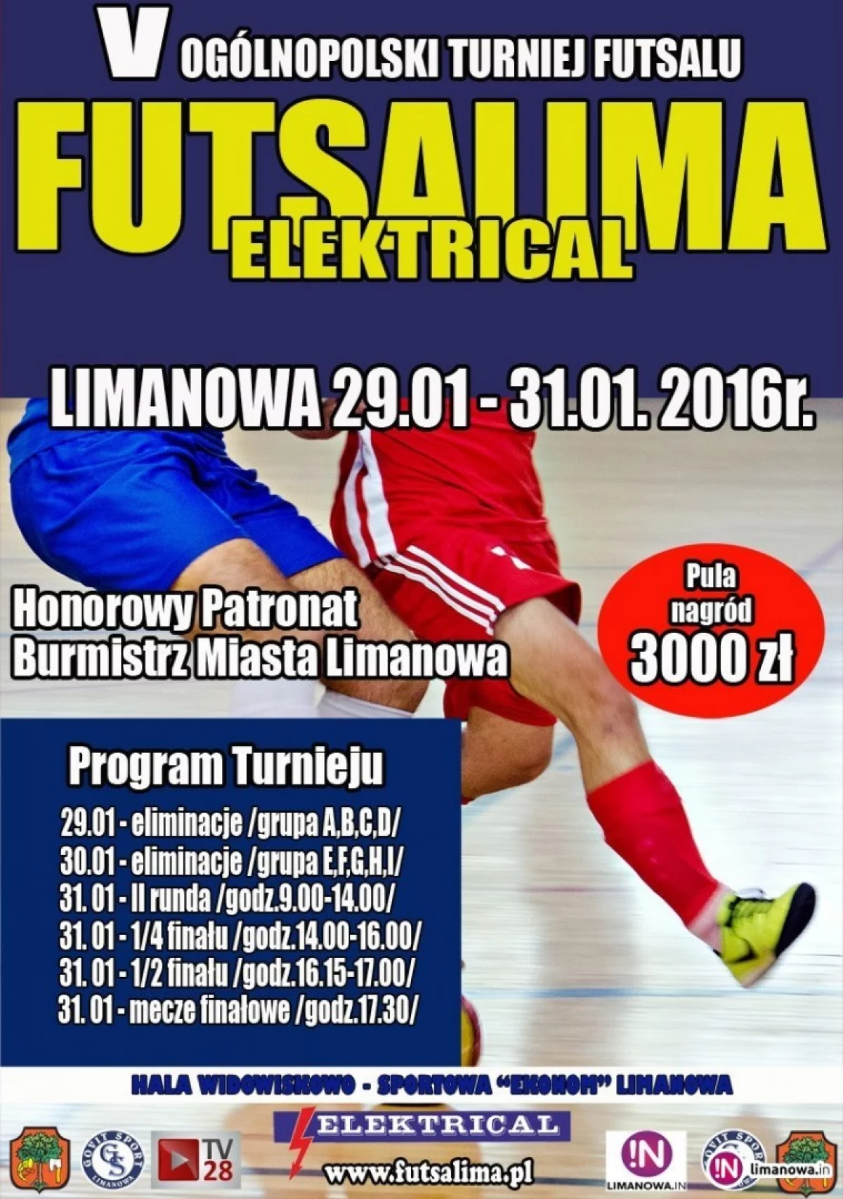 Rusza Futsalima Elektrical – harmonogram trzydniowej rywalizacji