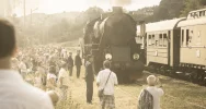 Rozśpiewany Galicyjski Piknik Kolejowy. Tłumy na stacji i pobity rekord (wideo) - zdjęcie 1