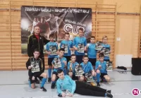 Młodziki z MUKS Halny bez przegranych spotkań z II miejscem w turnieju - zdjęcie główne