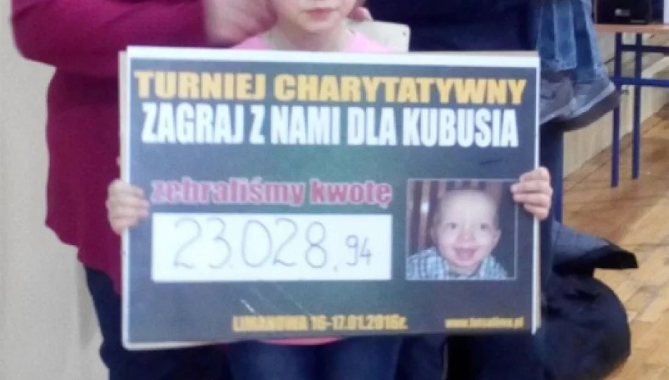 Kubuś otrzymał pomoc. Udana sportowa akcja charytatywna - zdjęcie 1