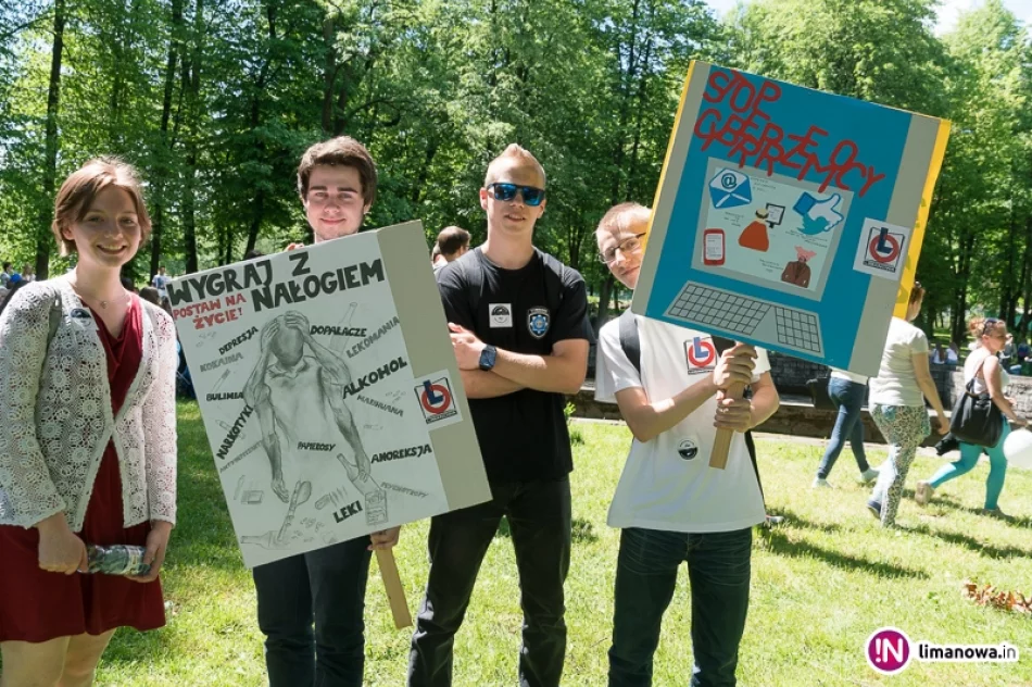 Happening "Limanowski Głos Profilaktyki" - zdjęcie 13
