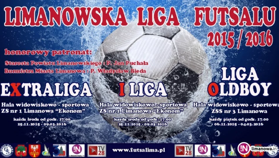 Pełne składy drużyn limanowskiej ligi futsalu. Początek rozgrywek. - zdjęcie 1