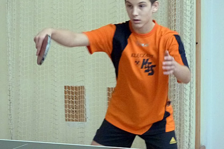 Wojtek Szczepanek ze Stróż Mistrzem Powiatu - zdjęcie 3